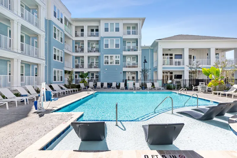 Oasis at Riverlights' Swimming Pool Area